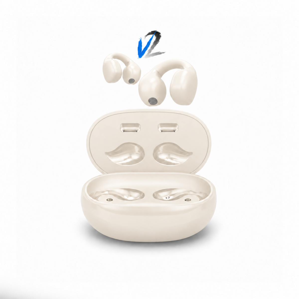 Adot™ Langsdom® V2 ClipBuds Auricolari Wireless a Conduzione Aerea