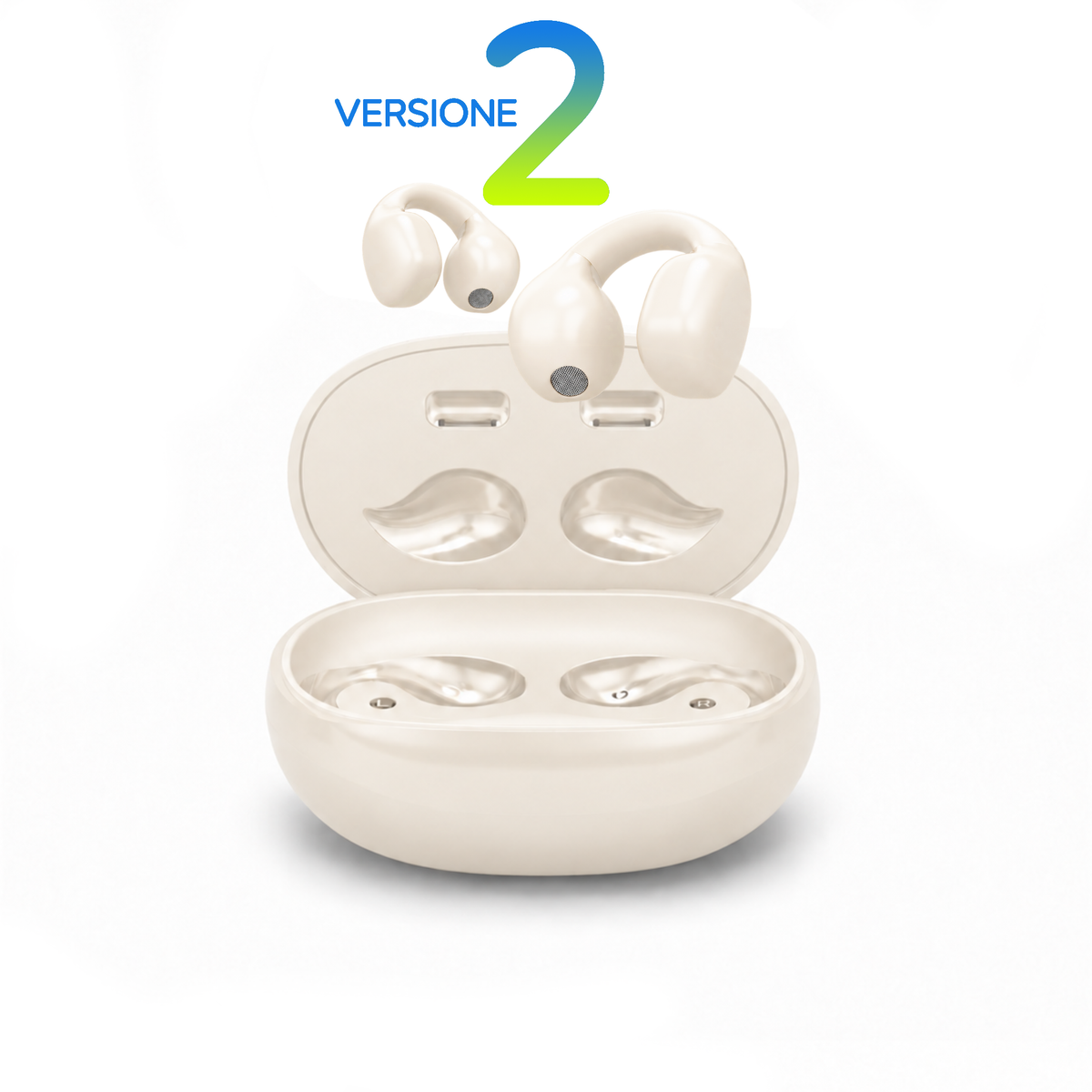 Adot™ Langsdom® V2 ClipBuds Auricolari Wireless a Conduzione Aerea - Adot