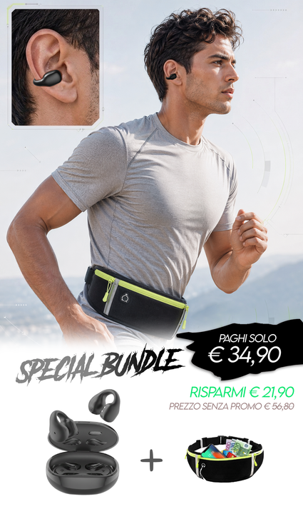 Bundle Speciale: Auricolari + Marsupio - Adot