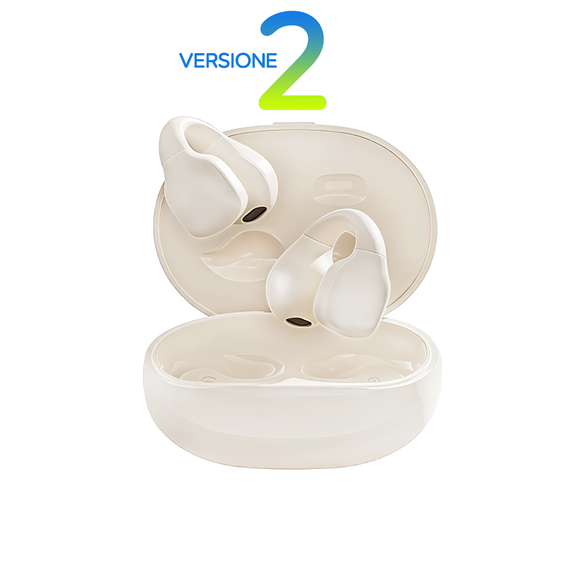 Adot™ Langsdom® V2 ClipBuds Auricolari Wireless a Conduzione Aerea - Adot